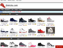 Tablet Screenshot of onkicks.com